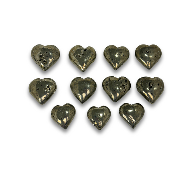 Pyrite Hearts (7574) - 1.3kg