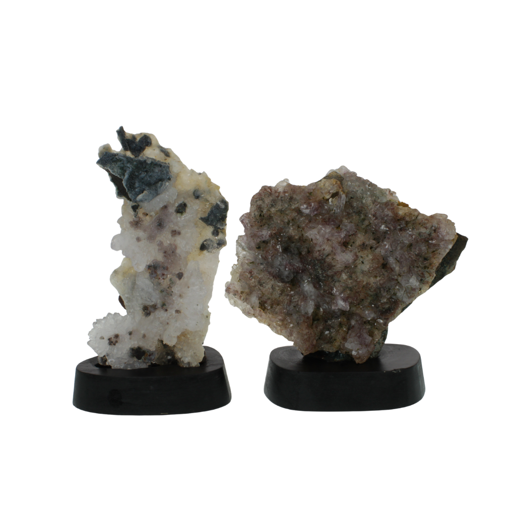 Amethyst Flower on Wooden Base (2.37kg)