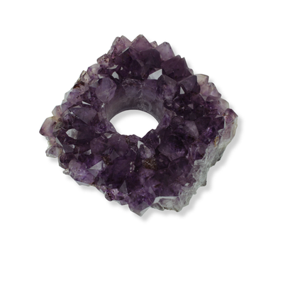 Amethyst Cluster Candle Holders (3.60kg)