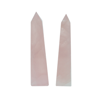 Rose Quartz Obelisks (0.80kg)