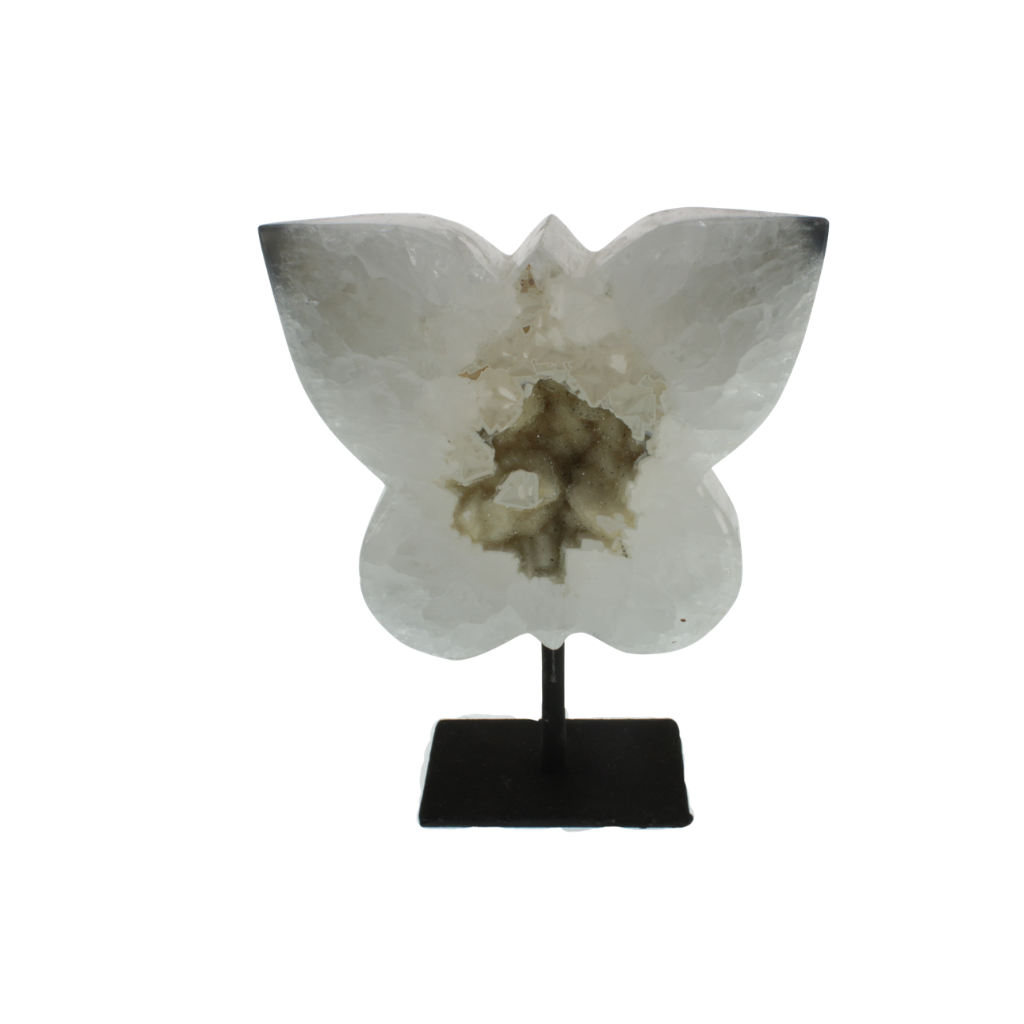Agate Druzy Butterflies on Stands (2kg)