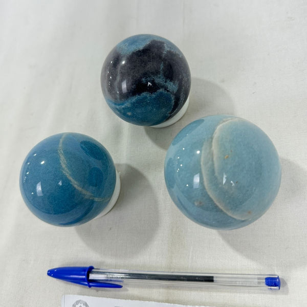 Trolleite Polished Spheres (8378) - 0.97kg