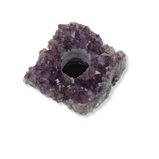 Amethyst Cluster Candle Holders (3.60kg)