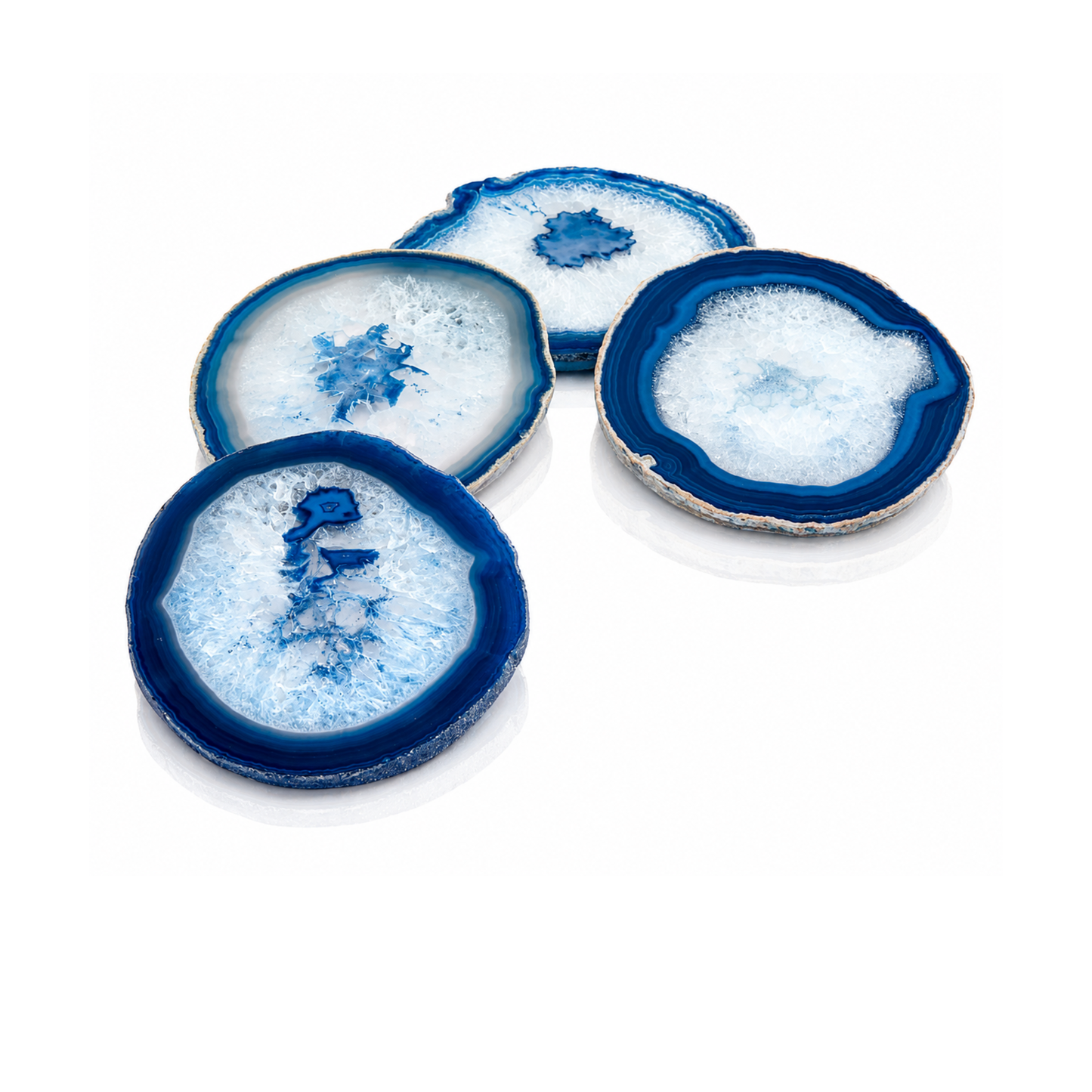 Blue Agate Drink Coaster