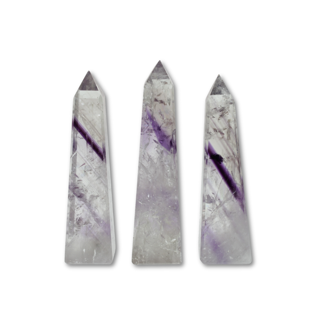 Amethyst Phantom Obelisks (1.02kg)