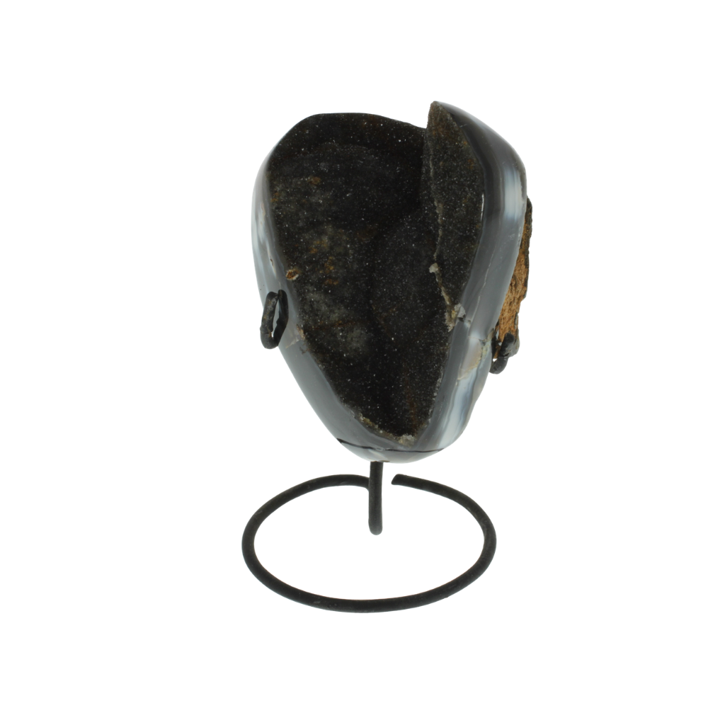 Agate Druzy Free Forms on Stand (0.94kg)