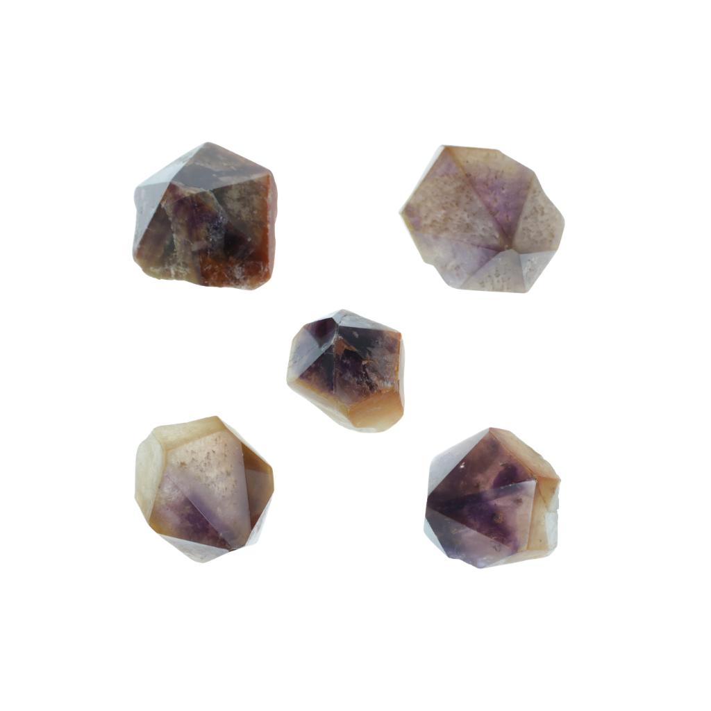 Purple Hematoide Quartz Rough Points (1kg)