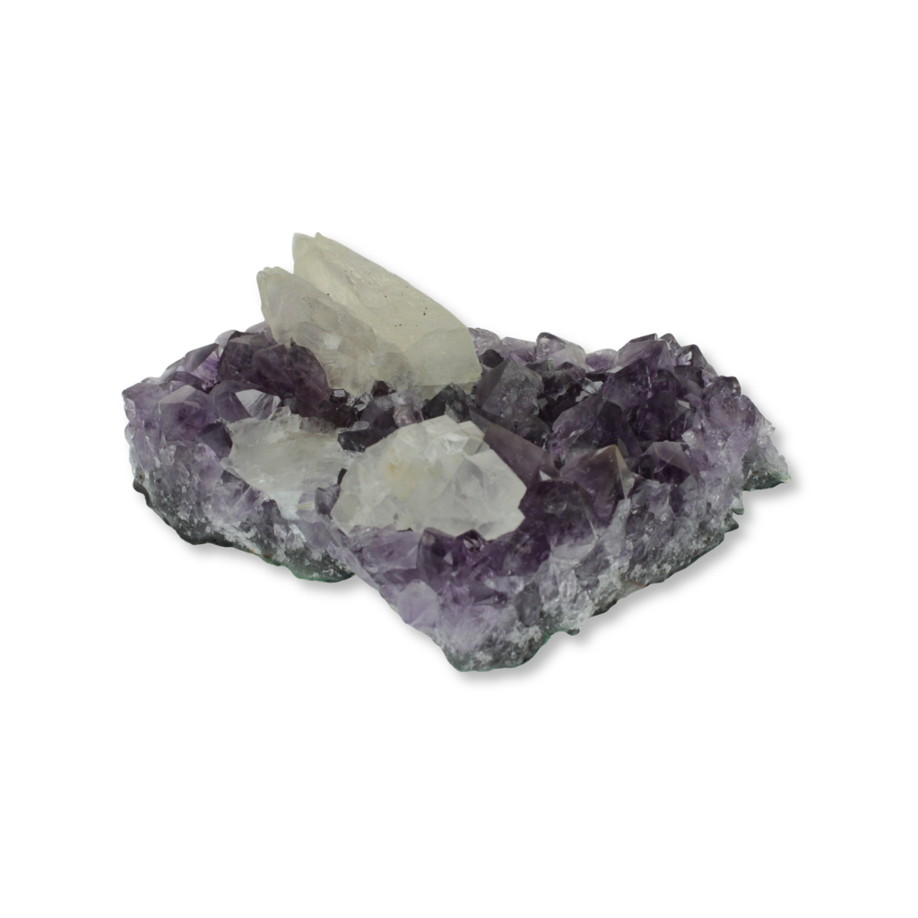 Amethyst Clusters with Calcite (3.91kg)