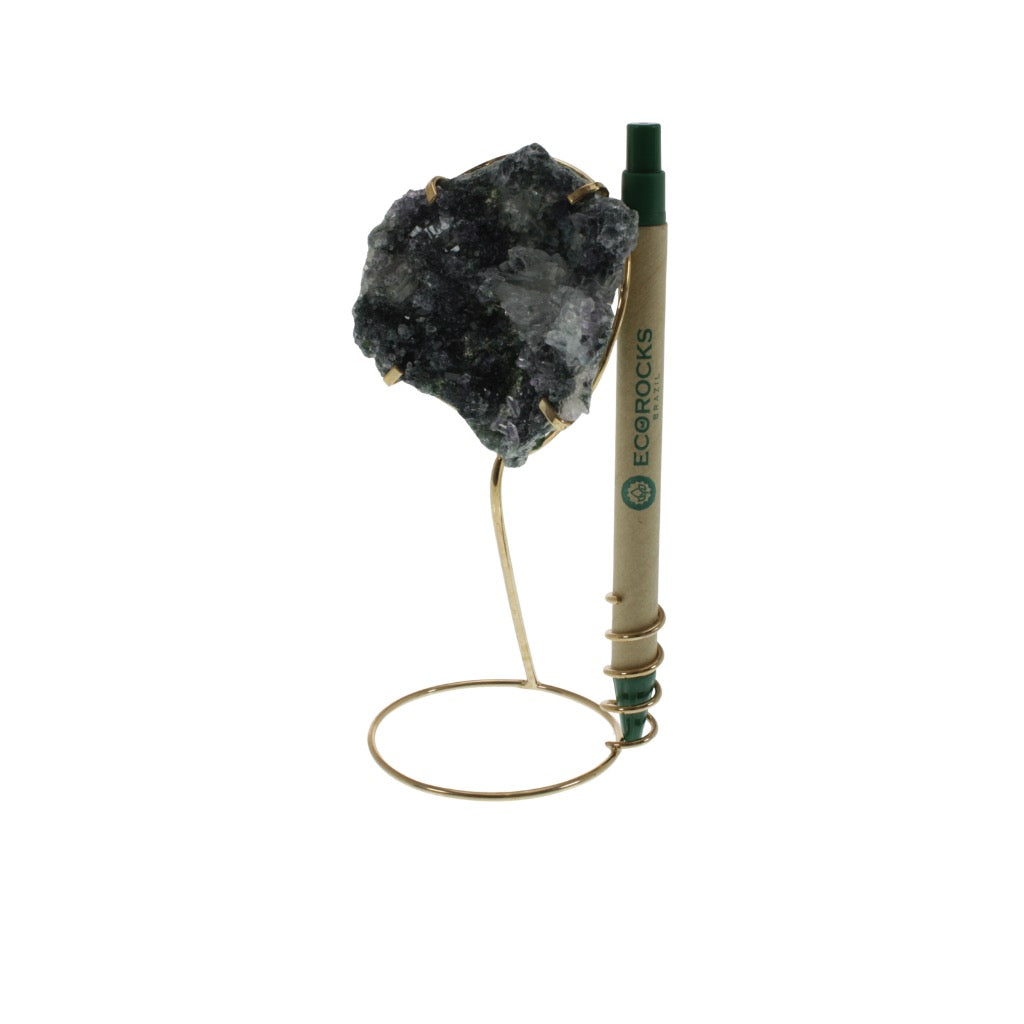 Amethyst Flower Pen Holder