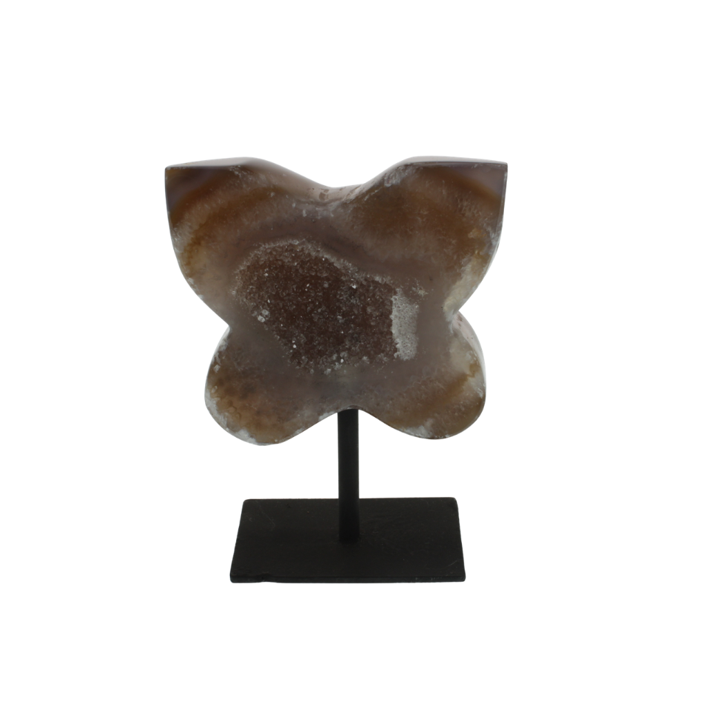 Agate Druzy Butterflies on Stands (2kg)