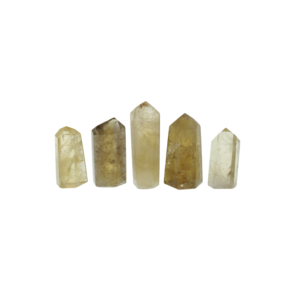 Natural Citrine Polished Points (0.43kg)