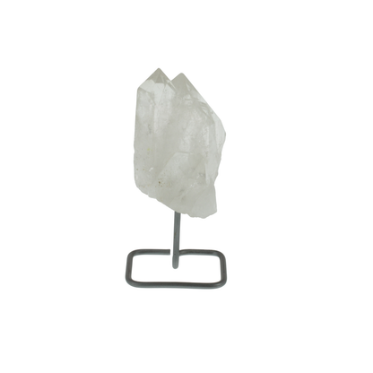 Clear Quartz Cluster on Stand