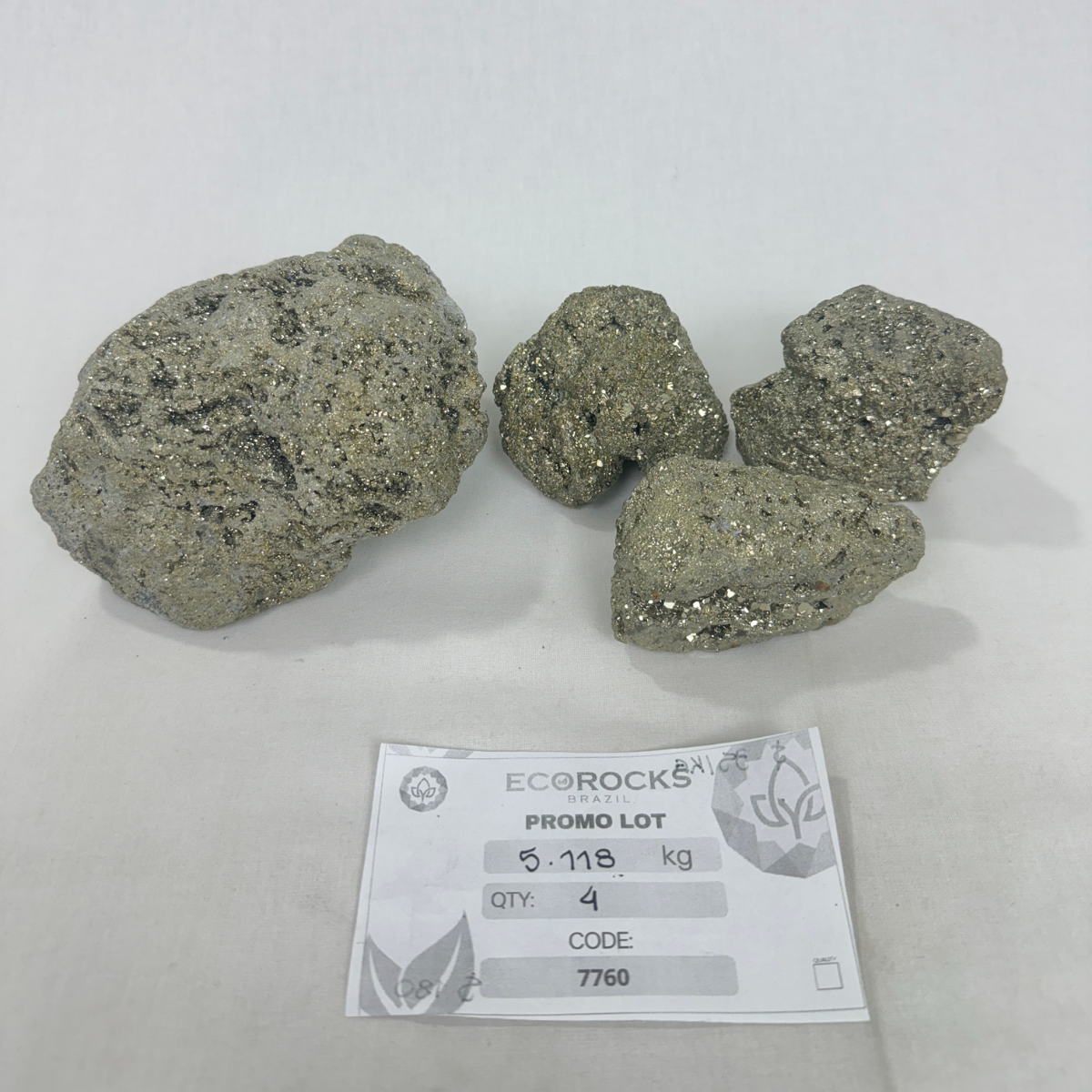 Pyrite Clusters (7760) - 5.11kg