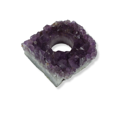 Amethyst Cluster Candle Holders (3.60kg)