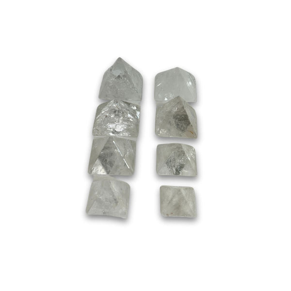 Clear Quartz Pyramids (8410) - 0.77kg