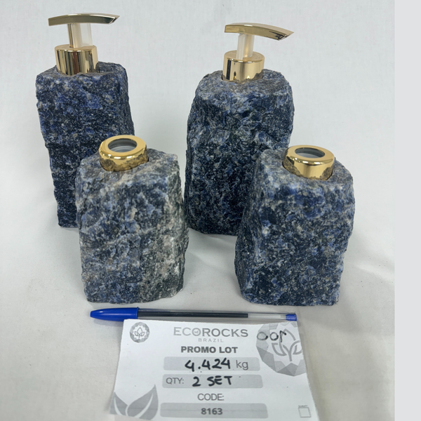 Sodalite Soap Dispenser and Difuser (8163) - 4.42kg