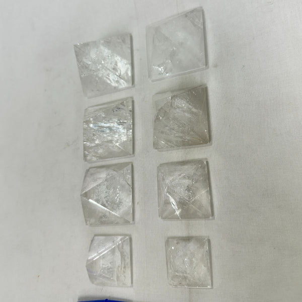 Clear Quartz Pyramids (8410) - 0.77kg