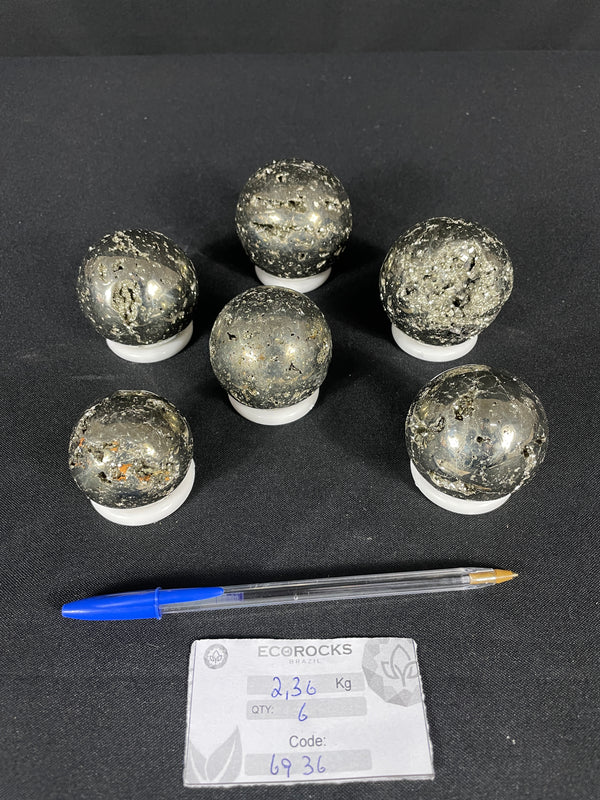 [PROMO LOT] Pyrite Spheres (6936) - 2,36 kg