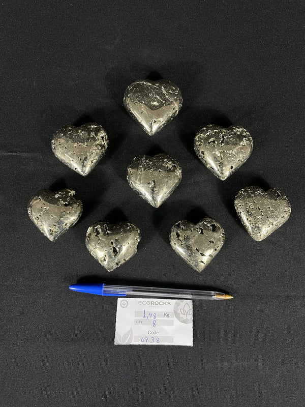 [PROMO LOT] Pyrite Hearts (6938) - 1,48 kg