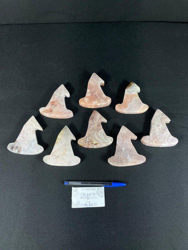 [PROMO LOT] Pink Amethyst Witches Hat (7010) - 1,6 kg