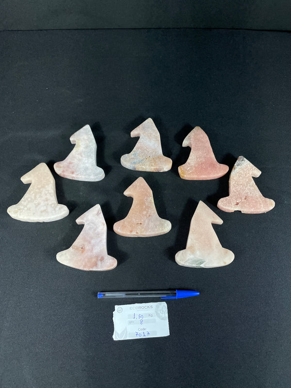 [PROMO LOT] Pink Amethyst Witches Hat (7017) - 1,5 kg