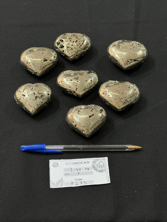 Pyrite Hearts (7293) - 1,49 kg