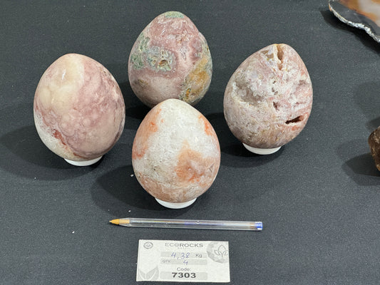 Pink Amethyst Eggs (7303) - 4,38 kg