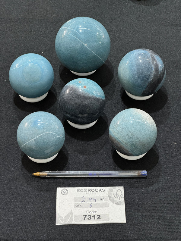 Trolleite Polished Spheres (7312) - 2,44 kg