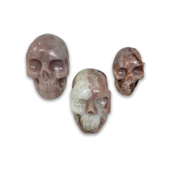 Pink Amethyst Skulls (8373) - 2.23kg