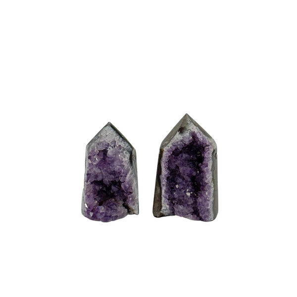 Amethyst Druzy Polished Points  (8217) - 1.93 kg