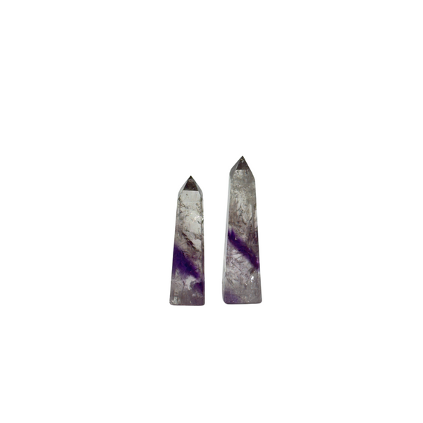 Phantom Amethyst Obelisks (8225) - 0.96 kg