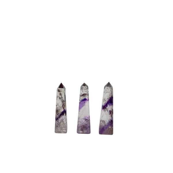 Phantom Amethyst Obelisks (8225) - 0.96 kg