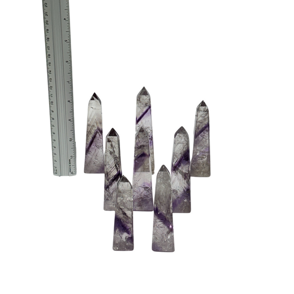 Phantom Amethyst Obelisks (8225) - 0.96 kg