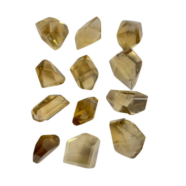 Citrine Natural Polished Points (8234) - 0.65 kg