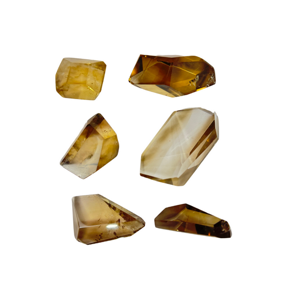 Citrine Natural Polished Points (8234) - 0.65 kg