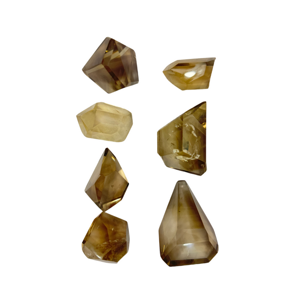 Citrine Natural Polished Points (8234) - 0.65 kg