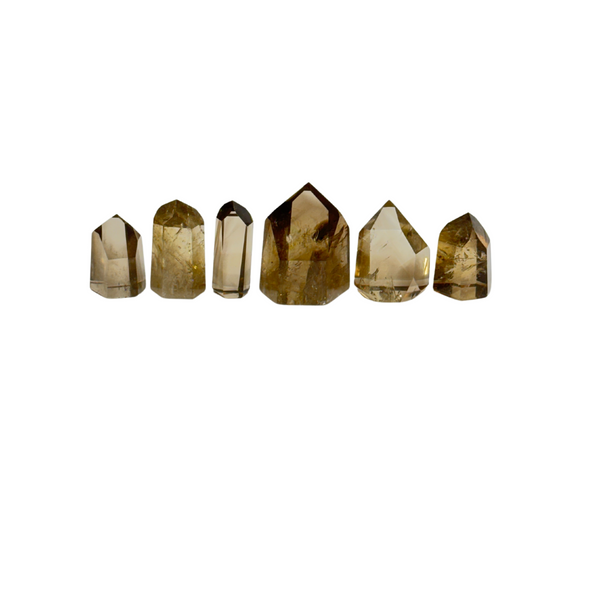 Citrine Natural Polished Points (8236) - 0.59 kg