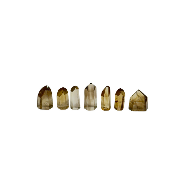 Citrine Natural Polished Points (8236) - 0.59 kg