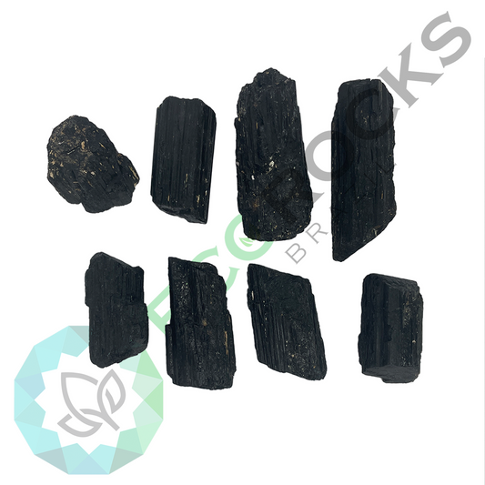 Rough Black Tourmaline (8545) - 1.3 kg