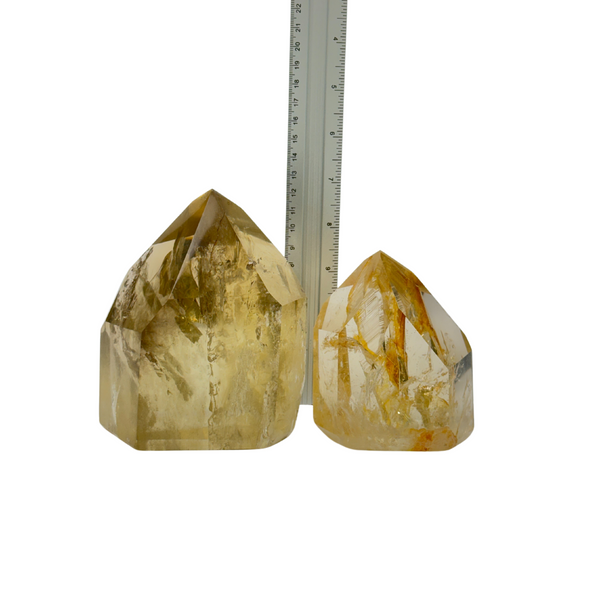 Natural Citrine Polished Points (8570) - 2.25 kg