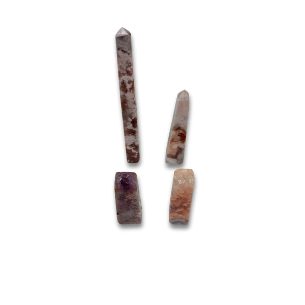 Pink Amethyst Obelisks (8387) - 1.16kg