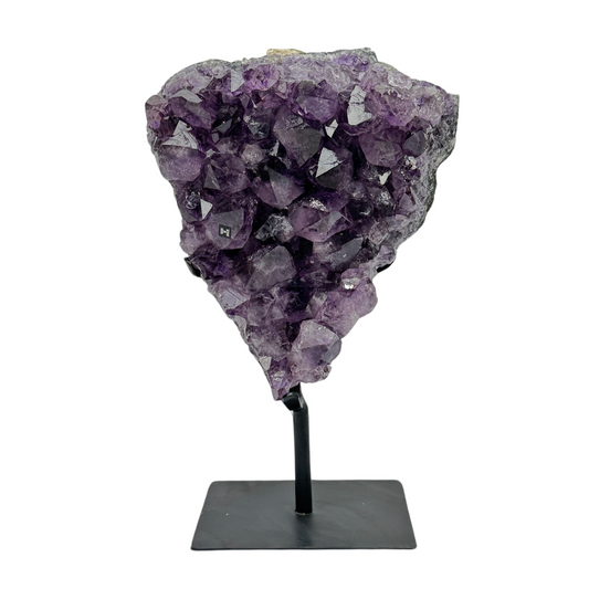 Amethyst Druzy On Metal Stand - Quality Special (8603) - 5.59 kg