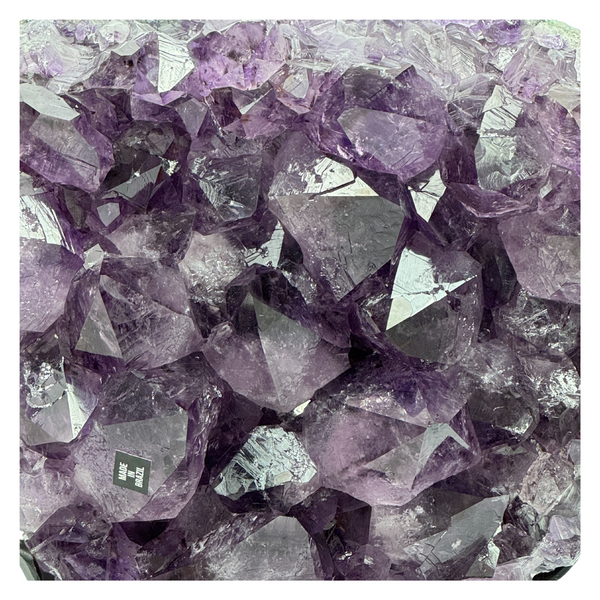 Amethyst Druzy On Metal Stand - Quality Special (8603) - 5.59 kg