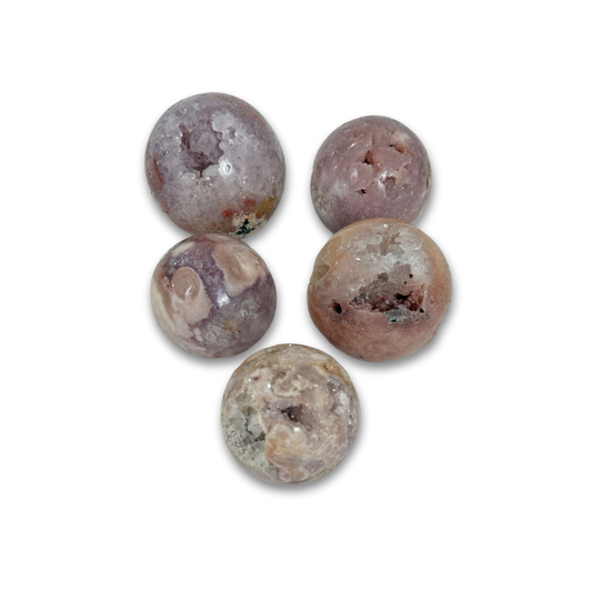 Pink Amethyst Spheres (7756) - 6.05kg