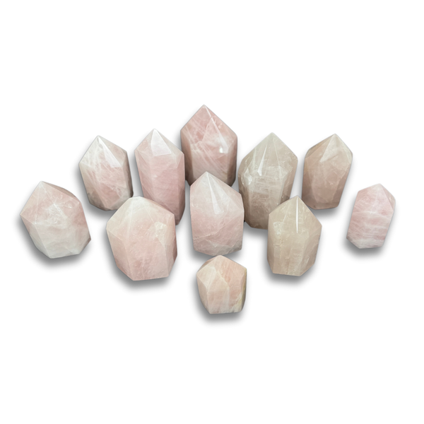 Rose Quartz Polished Points (8057) - 4.2kg