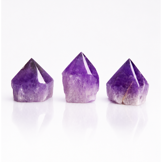 Amethyst Top Polished Points (by Kg)