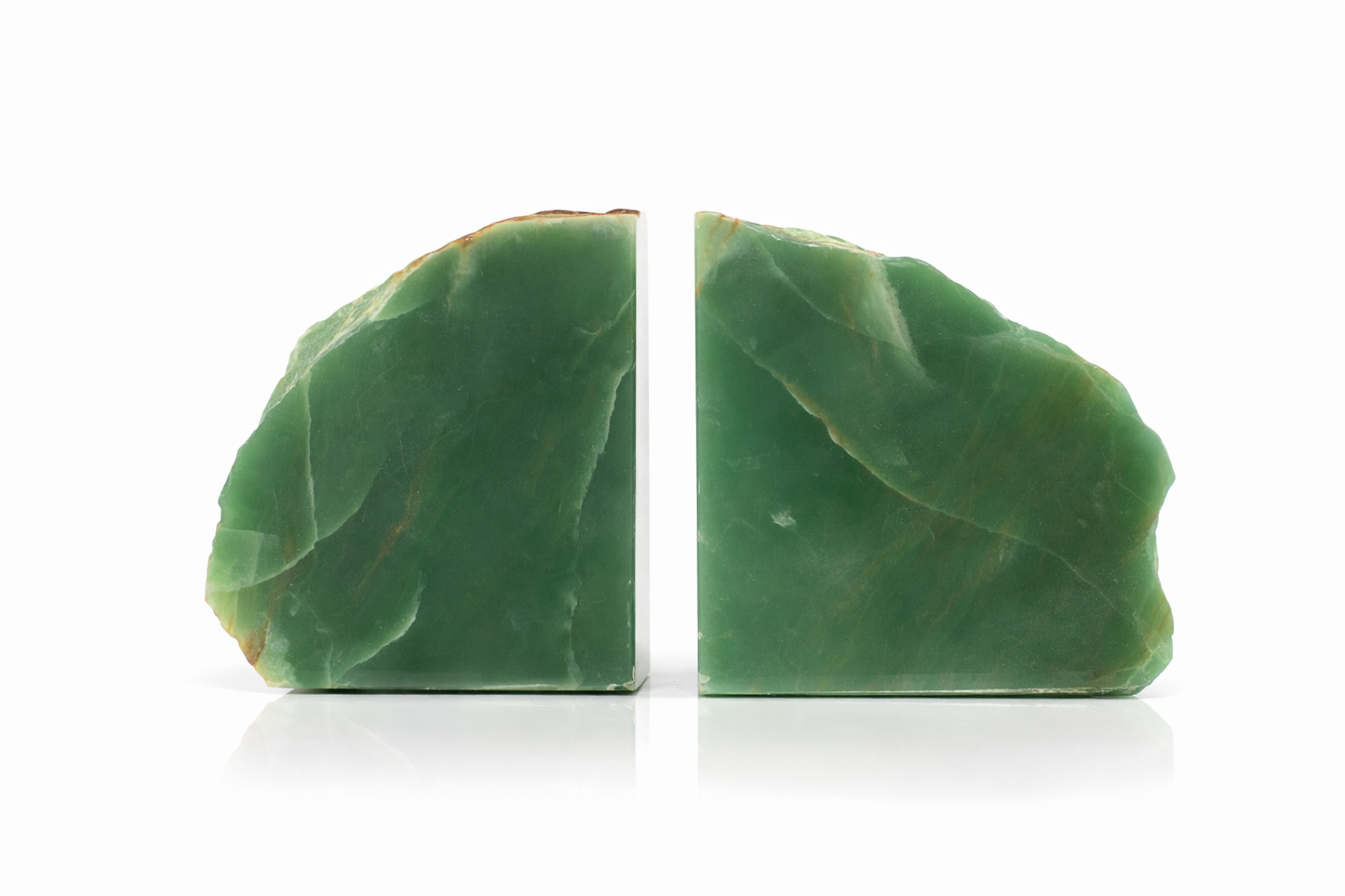 Green Quartz Bookend