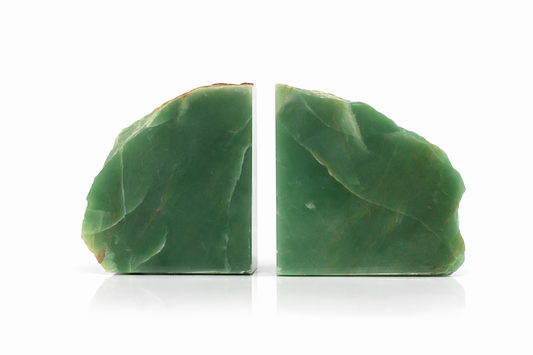 Green Quartz Bookend