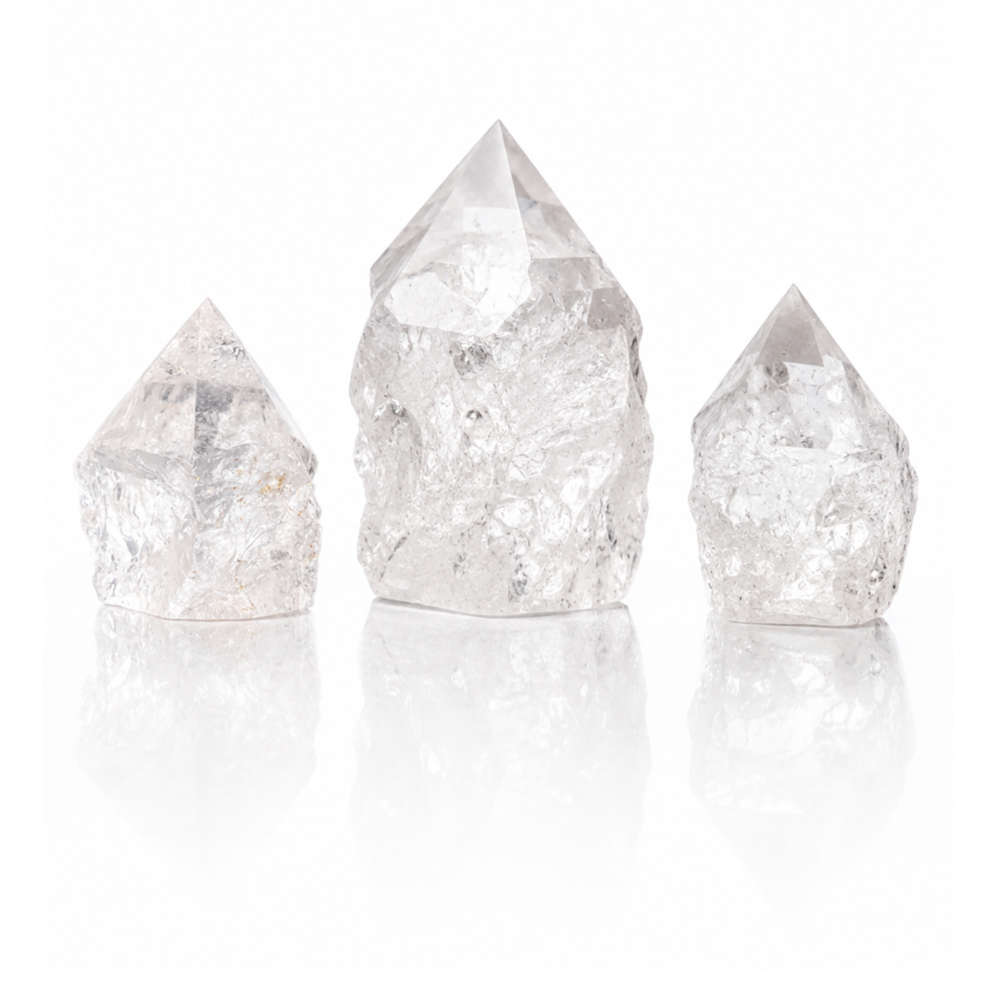 Clear Quartz Top Polished Points (by Kg)