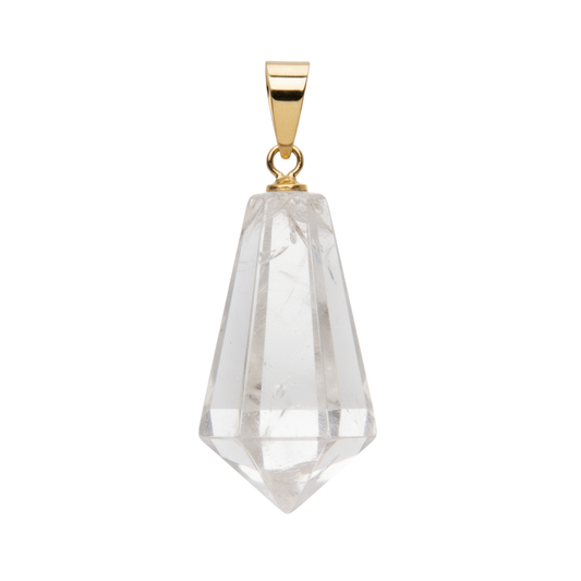 Crystal Faceted Pendant